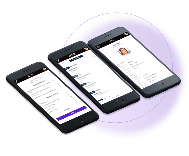 Live schedules. Instant visibility. Smarter on-site experiences.
